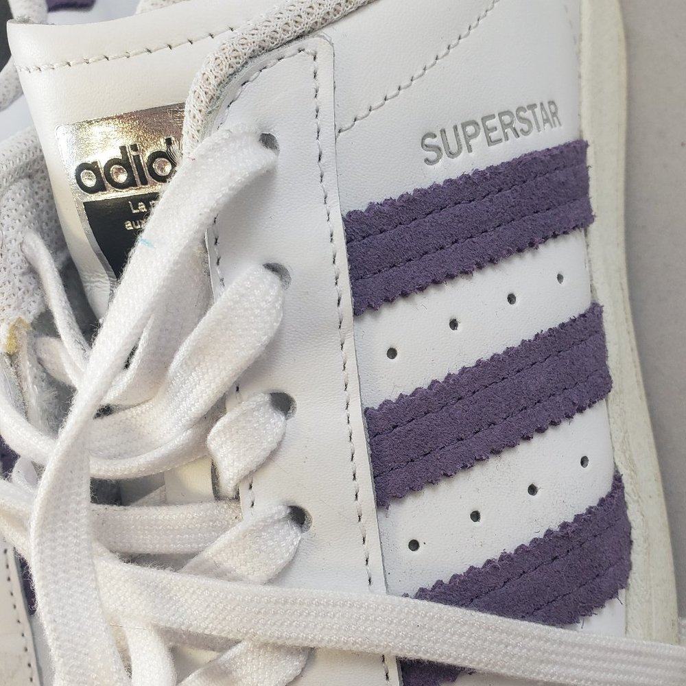 adidas Superstar - Purple Tint  -  8.5 US Womens